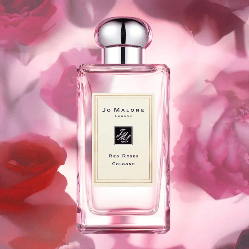 Jo Malone Red Roses Cologne với mùi hương hoa hồng tươi mới, thanh tao với thiết kế sang trọng, tối giản